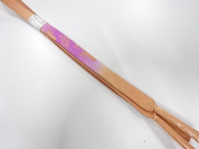 JAPANESE KIMONO / UNUSED KOREI HAND-TIED OBIJIME